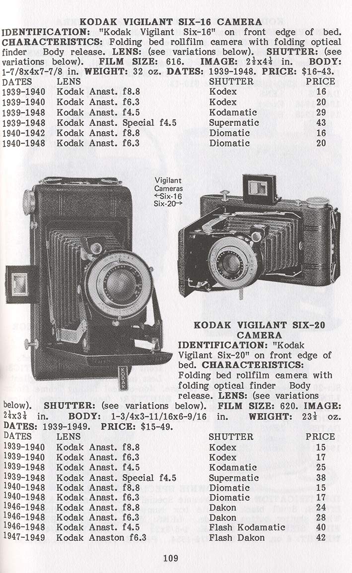 Collector's Guide to Kodak Cameras,Used
