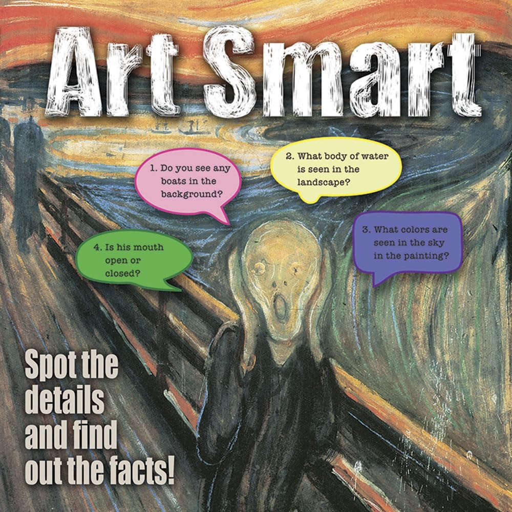 Art Smart: Spot the Details and Find Out the Facts! (Dover Kids Activity Books),Used