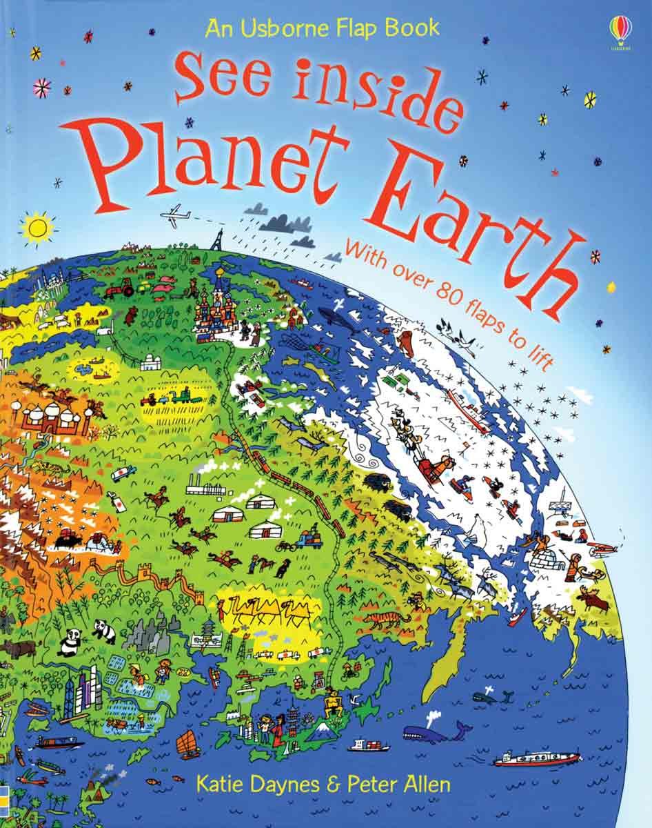 See Inside Planet Earth (Usborne Flap Book),Used