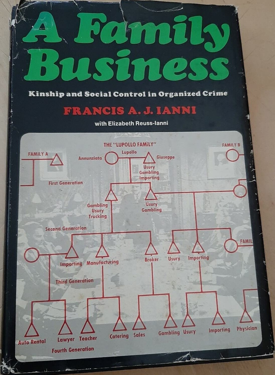 A Family Business: Kinship and Social Control in Organized Crime,Used