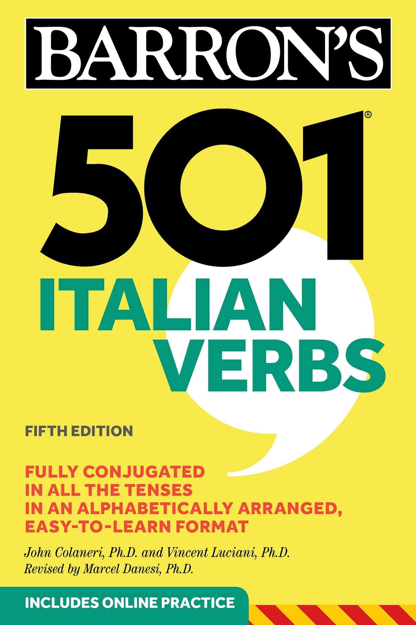 501 Italian Verbs, Fifth Edition (Barron'S 501 Verbs)