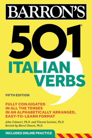 501 Italian Verbs, Fifth Edition (Barron'S 501 Verbs)