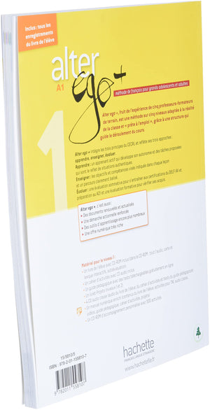 Alter Ego + 1: Livre de l'?l?ve + CDROM + Parcours Digital: Alter Ego + 1: Livre de l'?l?ve + CDROM + Projets,Used