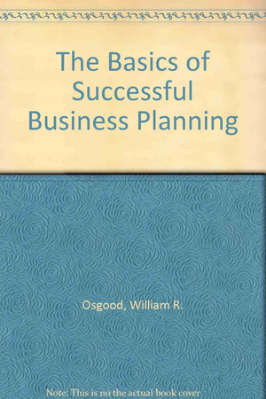 Basics of Successful Business Planning,Used