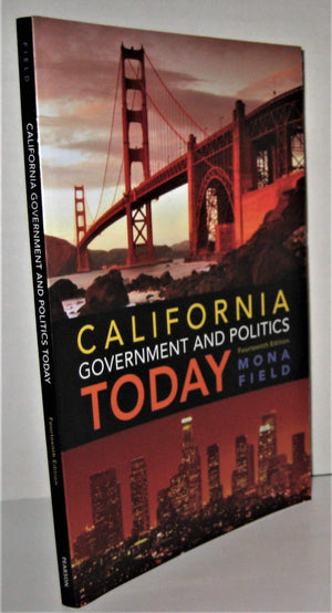 California Government And Politics Today (14Th Edition),Used
