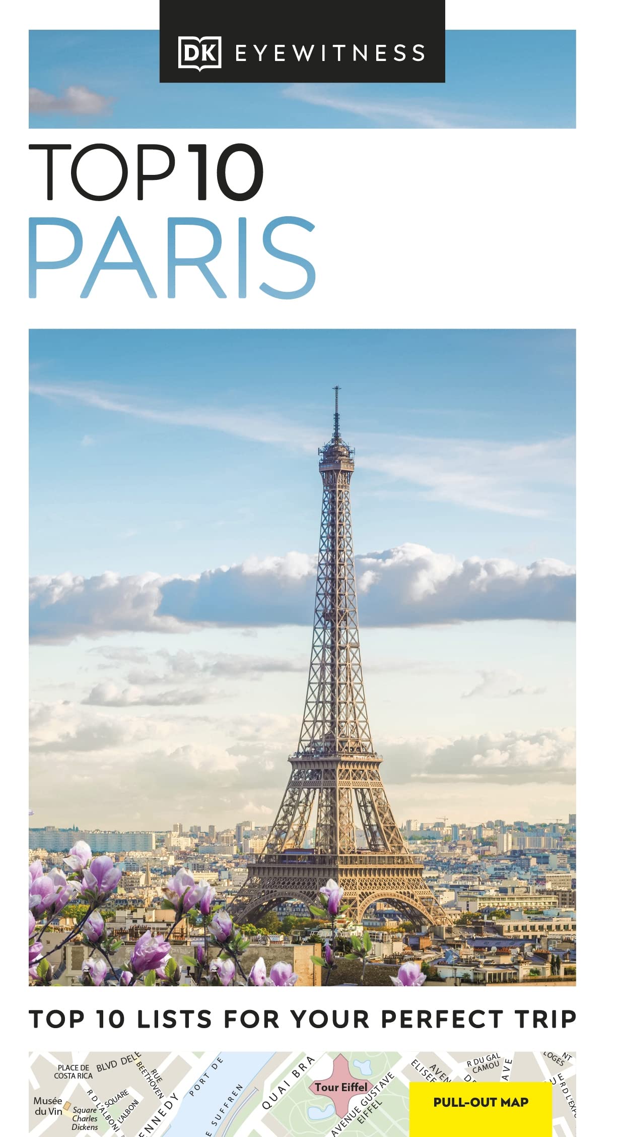 Dk Eyewitness Top 10 Paris (Pocket Travel Guide)-used