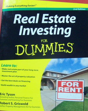 Real Estate Investing For Dummies, 2Nd Edition,New