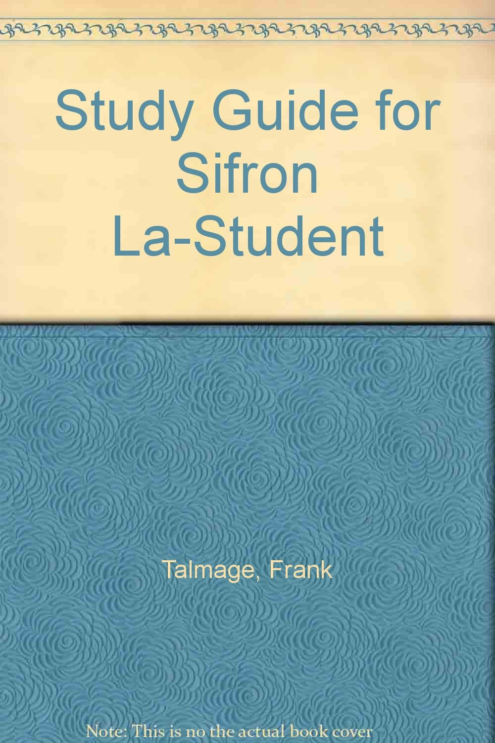 Study guide for Sifron lastudent ('alef, bet),Used