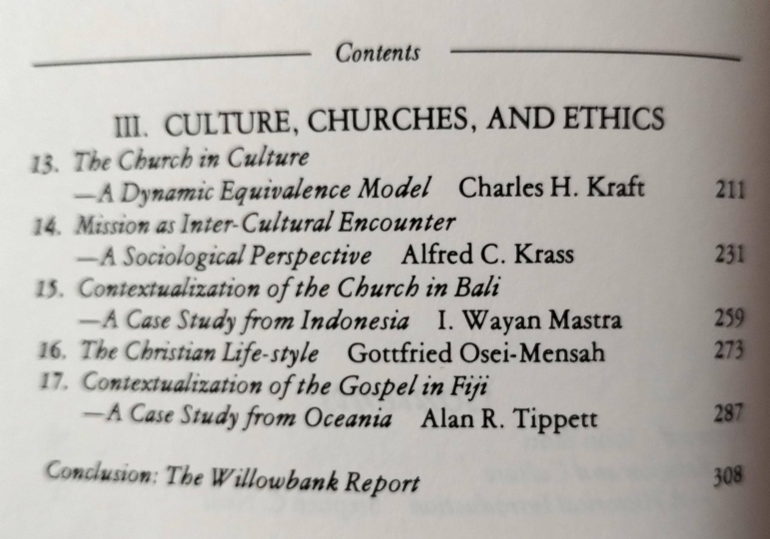 Down To Earth: Studies in Christianity and Culture : The Papers of the Lausanne Consultation on Gospel and Culture,Used