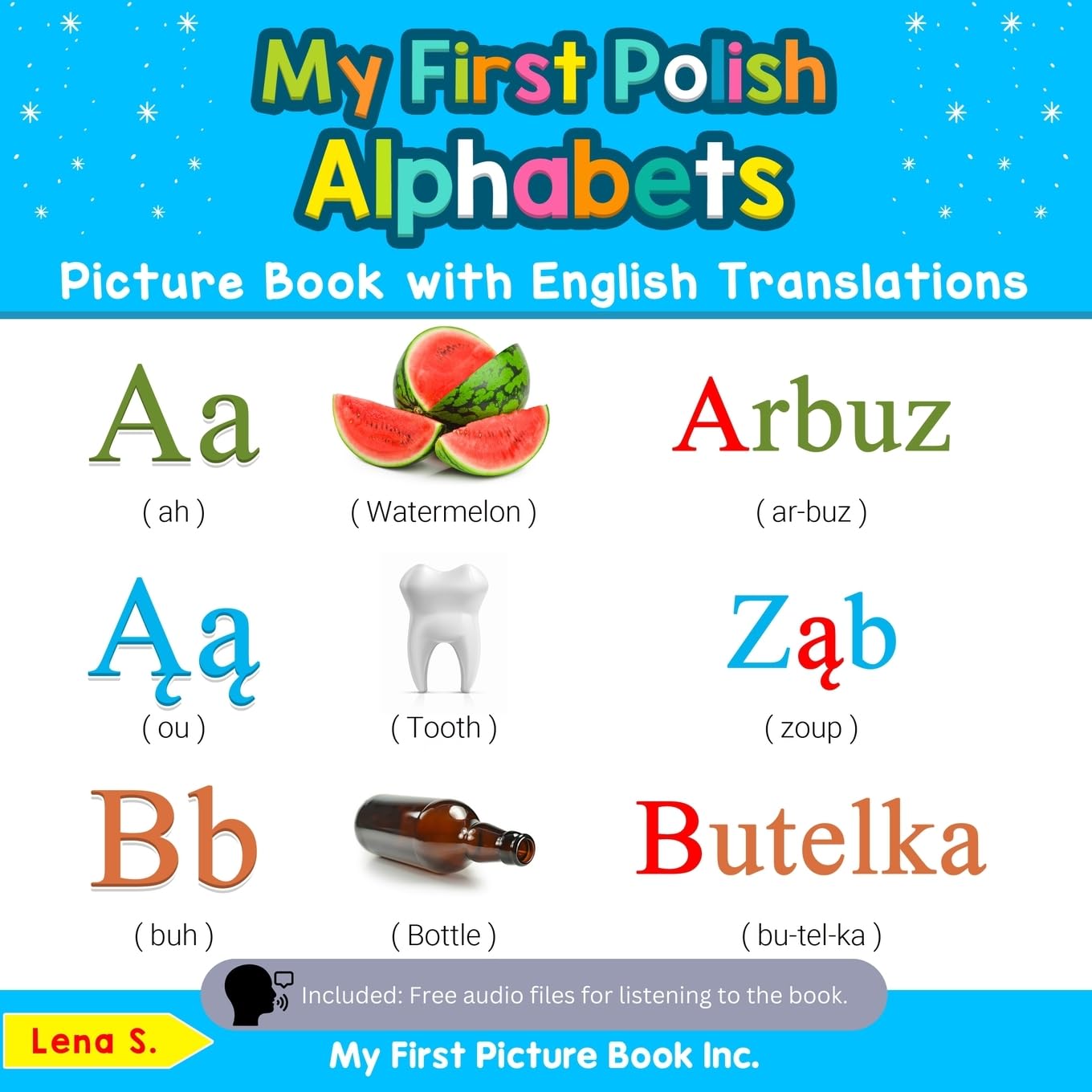 My First Polish Alphabets Picture Book with English Translations: Bilingual Early Learning & Easy Teaching Polish Books for Kids,Used