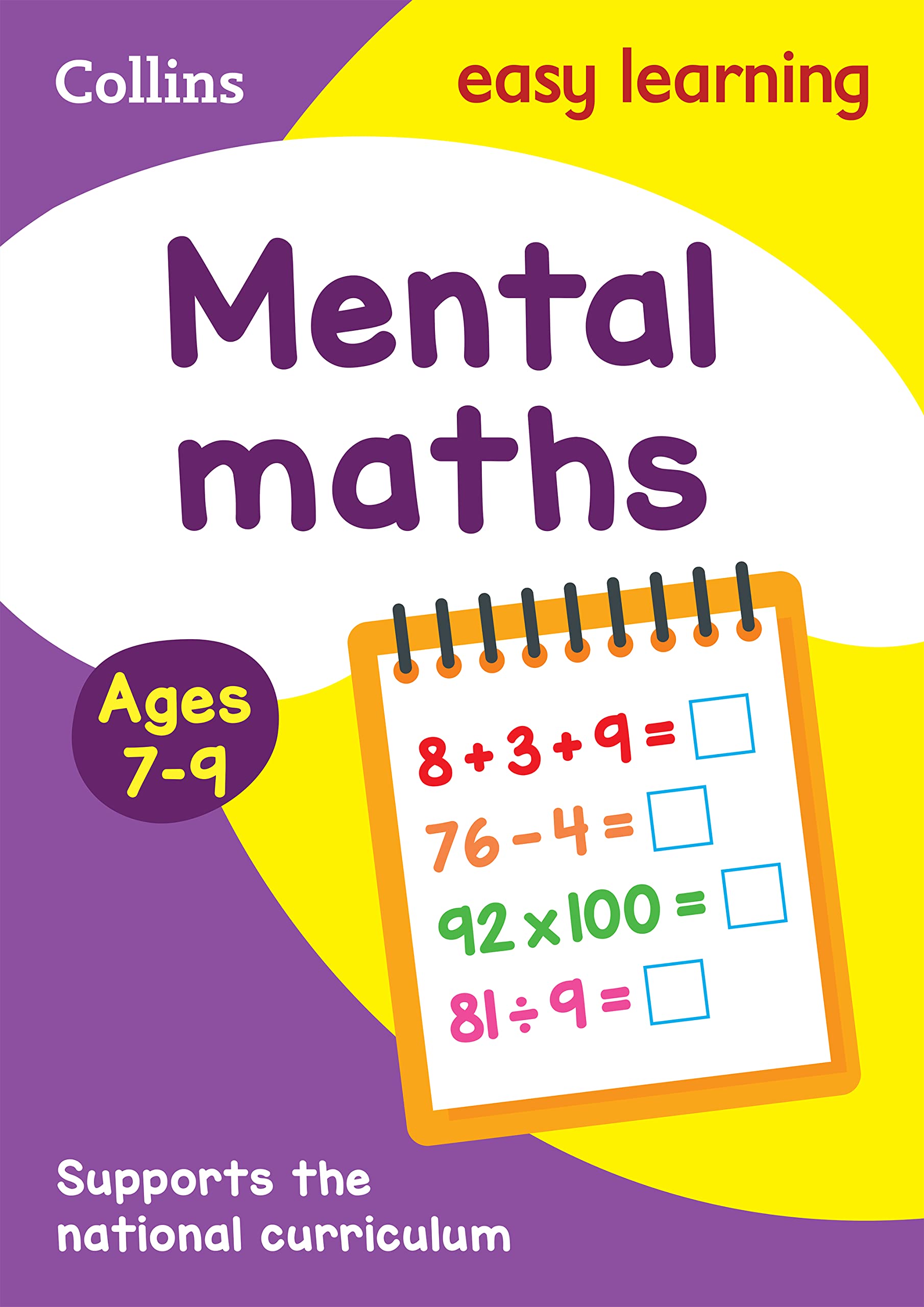 Collins Easy Learning Age 711  Mental Maths Ages 79: New Edition,New