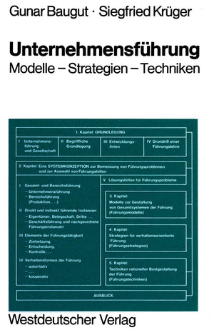 Unternehmensfhrung: Modelle  Strategien  Techniken (German Edition),Used