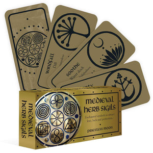 Medieval Herb Sigils (Rockpool Mini Cards)