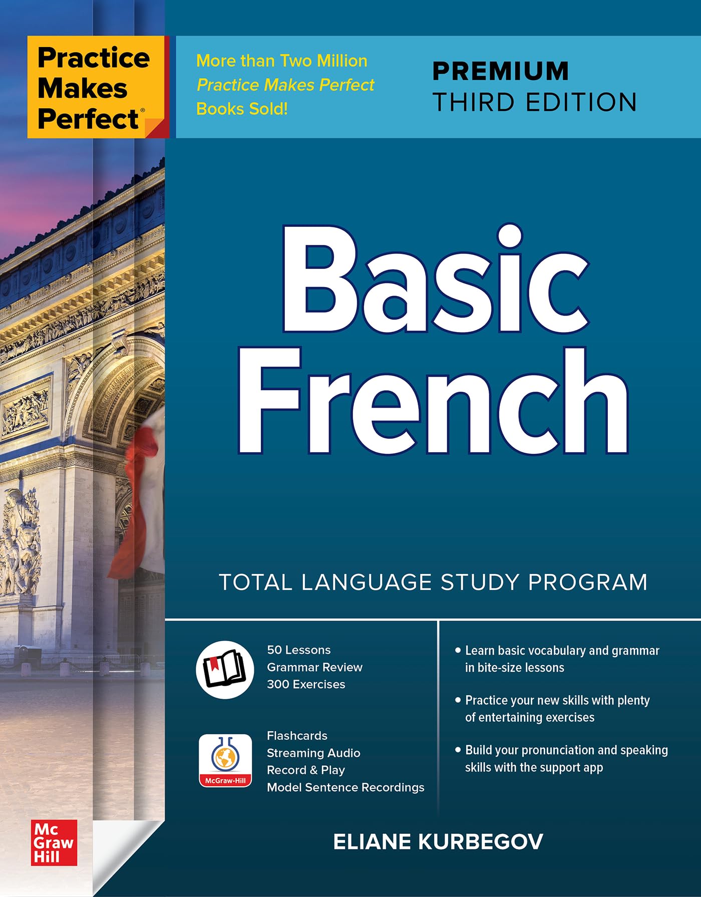 Practice Makes Perfect: Basic French, Premium Third Edition,Used