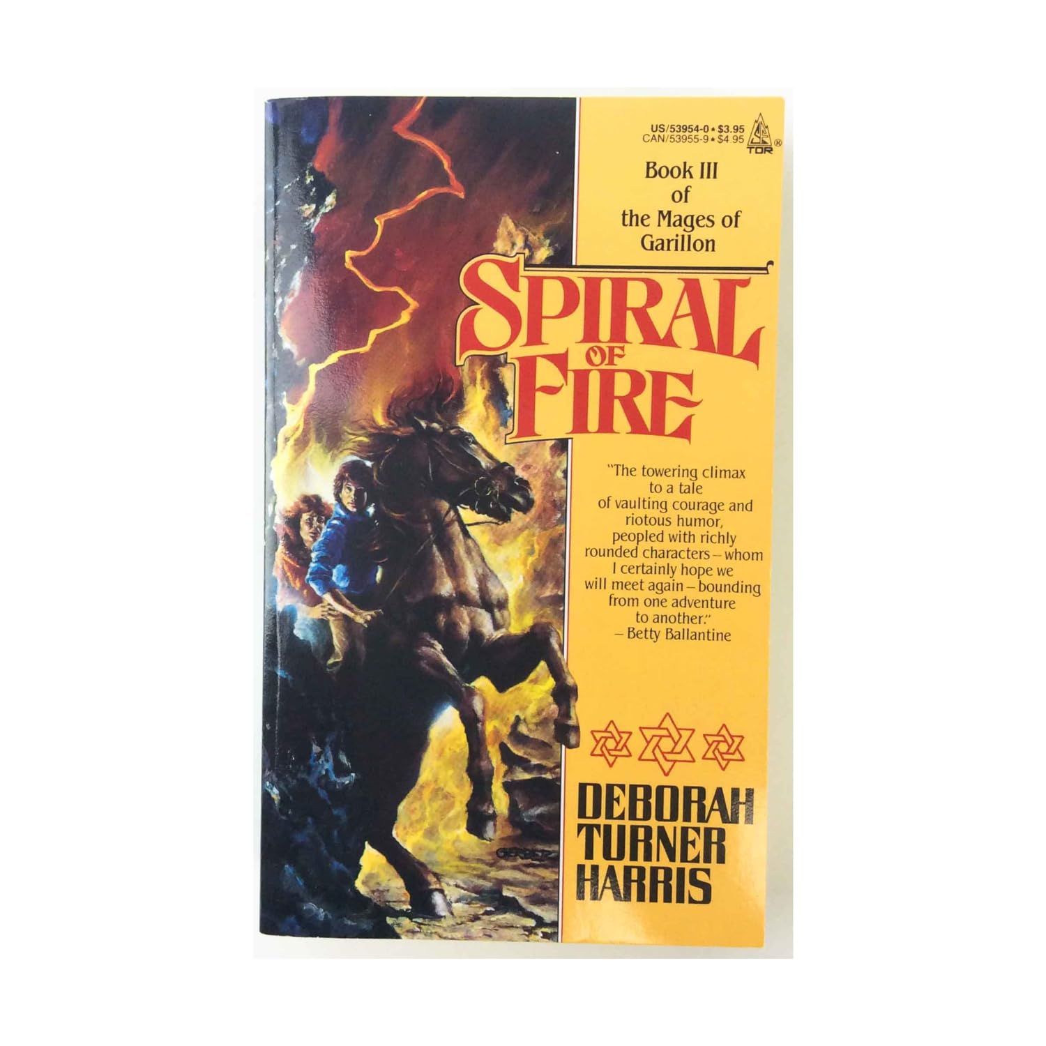 Spiral of Fire (Mages of Garillon, Book III),Used
