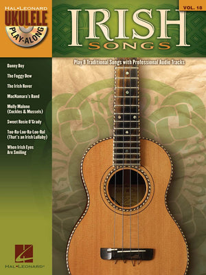 Irish Songs  Ukulele Playalong Vol. 18 Book/Online Audio (Hal Leonard Ukulele Playalong, 18),Used