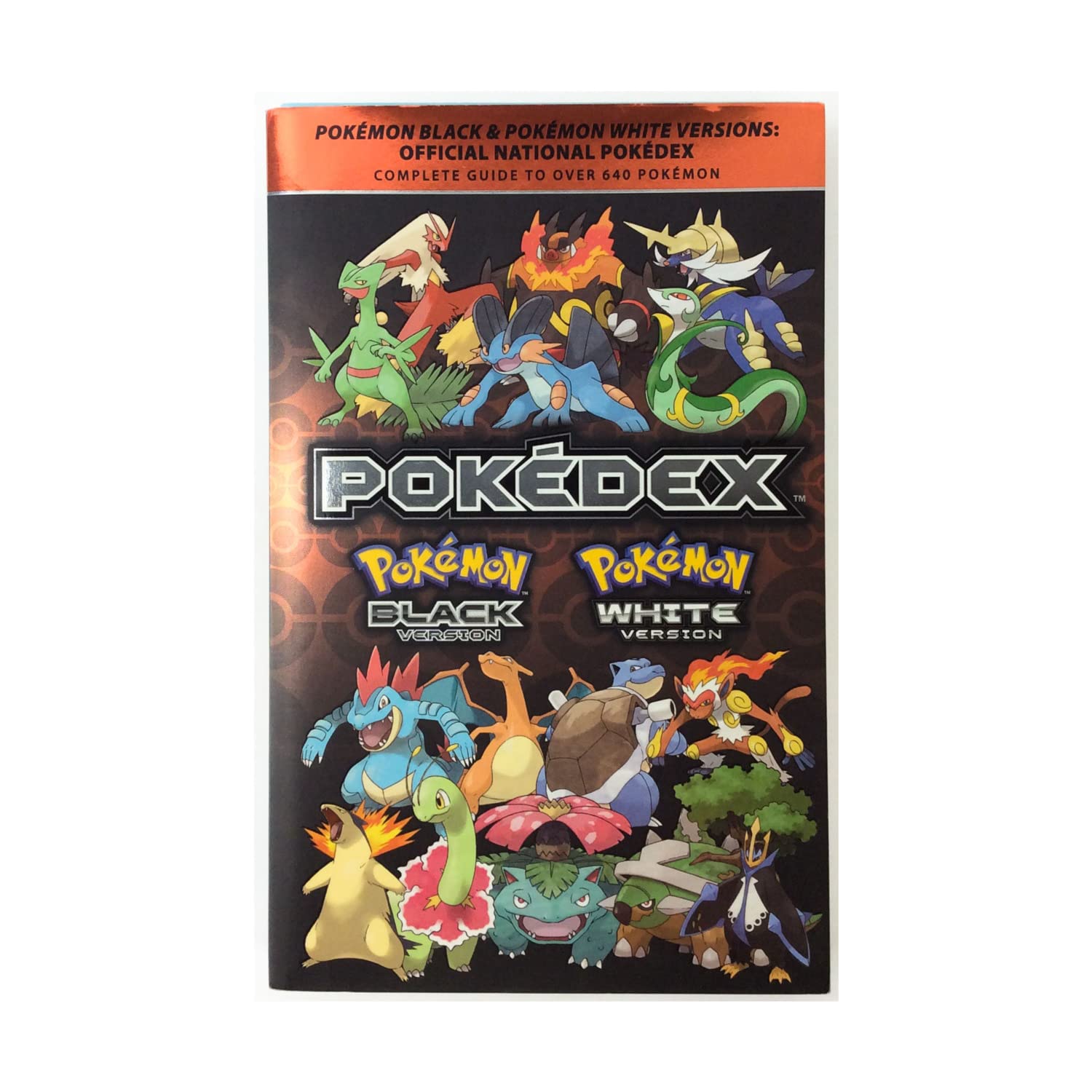 Pokemon Black & Pokemon White Versions Official National Pokedex,Used