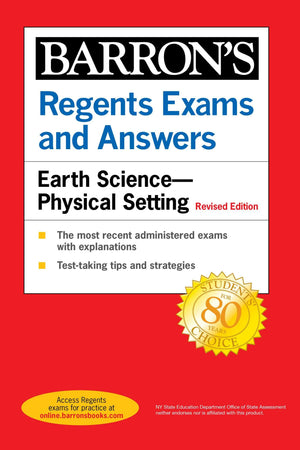 Regents Exams and Answers: Earth SciencePhysical Setting Revised Edition (Barron's New York Regents),Used