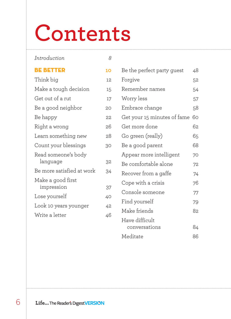 Life...The Reader's Digest Version: Great Advice, Simply Put,Used