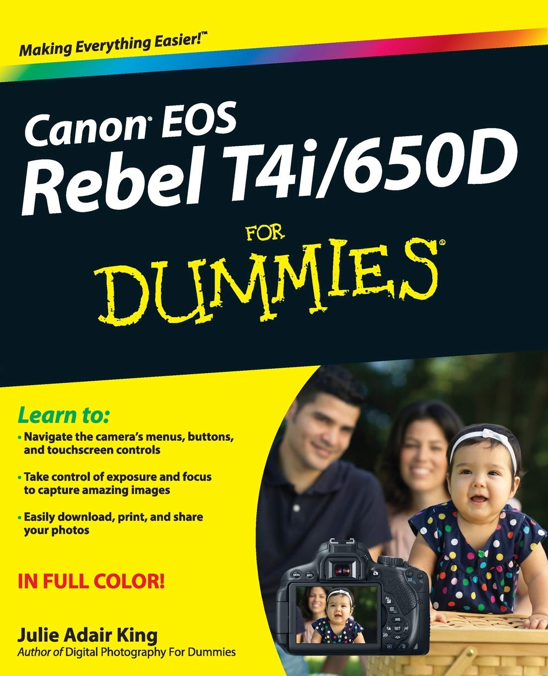 Canon EOS Rebel T4i/650d for Dummies,Used
