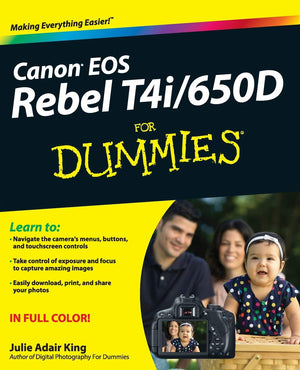 Canon EOS Rebel T4i/650d for Dummies,Used