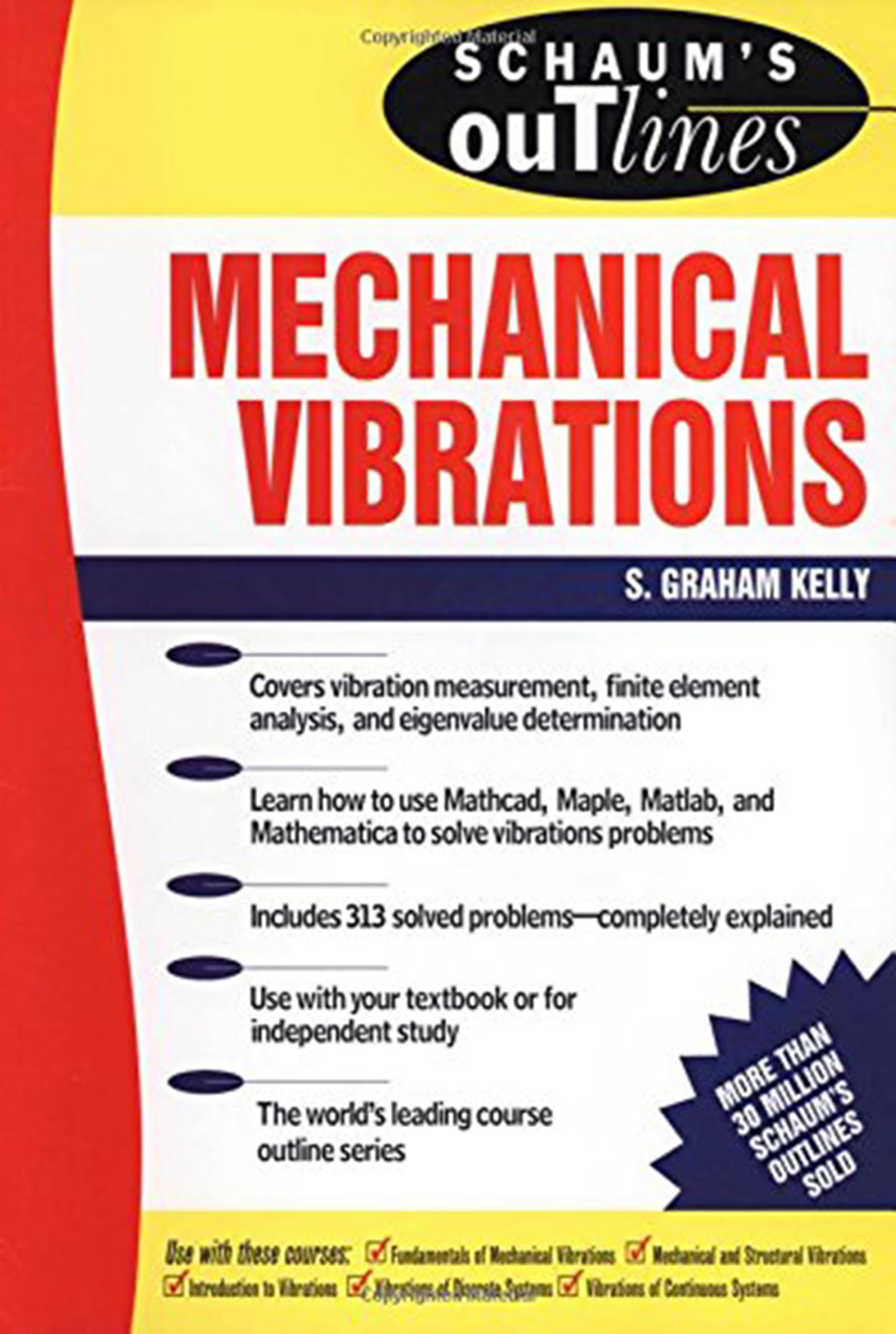 Schaum's Outline of Mechanical Vibrations,Used