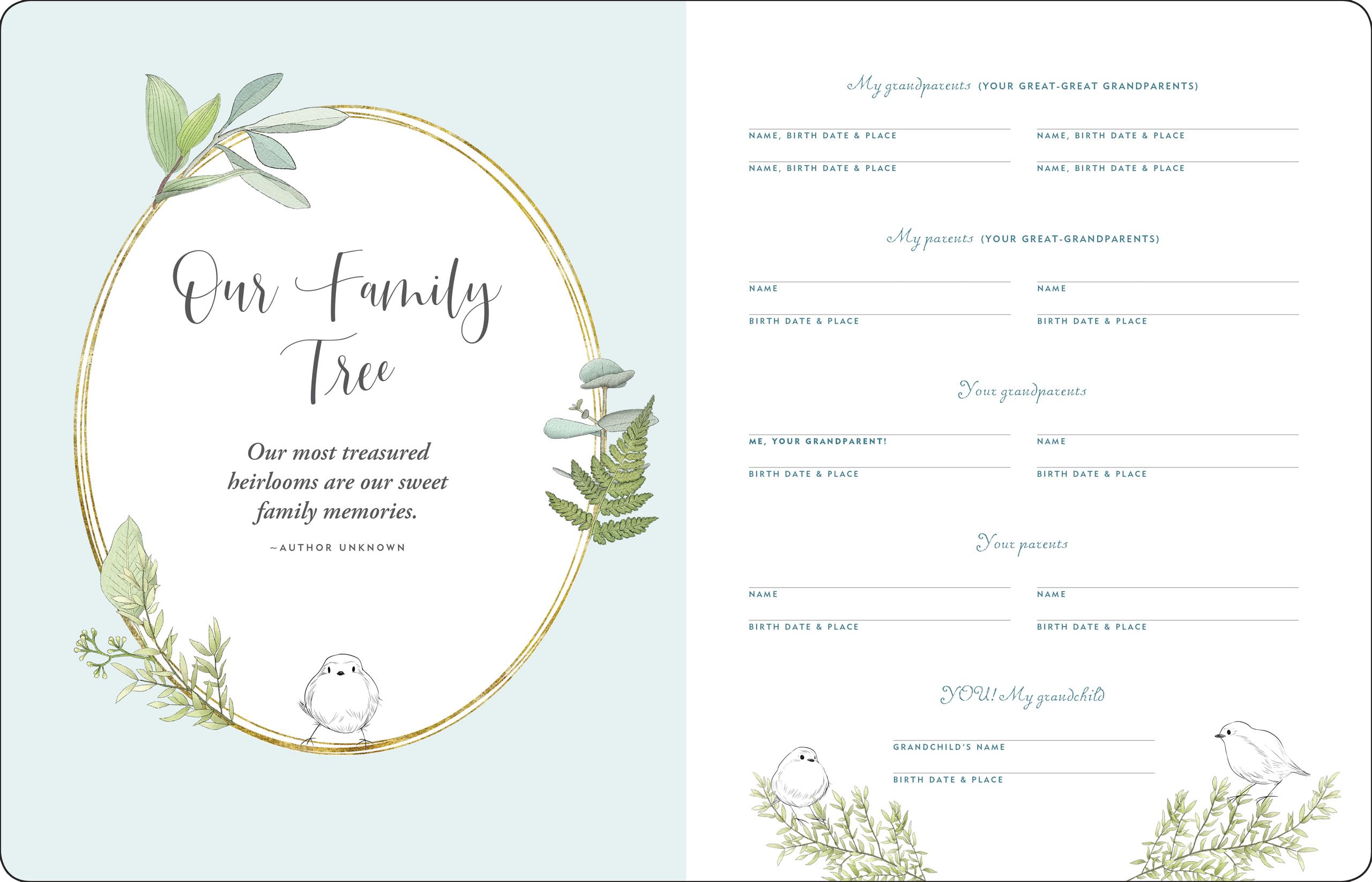 Memories For My Grandchild (Cloth Bound, Deluxe Edition)