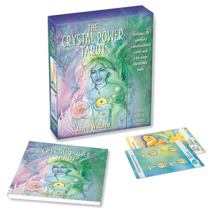 The Crystal Power Tarot: Includes a full deck of 78 specially commissioned tarot cards and a 64page illustrated book,Used