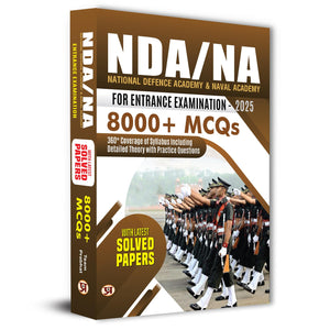 Nda/Na National Defence Academy & Naval Academy Entrance Examination Guide | Mathematics & General Ability Test: 8000+ Mcqs With Latest Solved Papers | Detailed Theory With Practice Questions