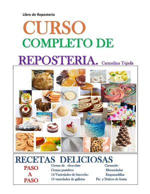 CURSO COMPLETO DE REPOSTERA: LIBRO DE REPOSTERA (COCINA. REPOSTERA Y BEBIDA) (Spanish Edition),Used