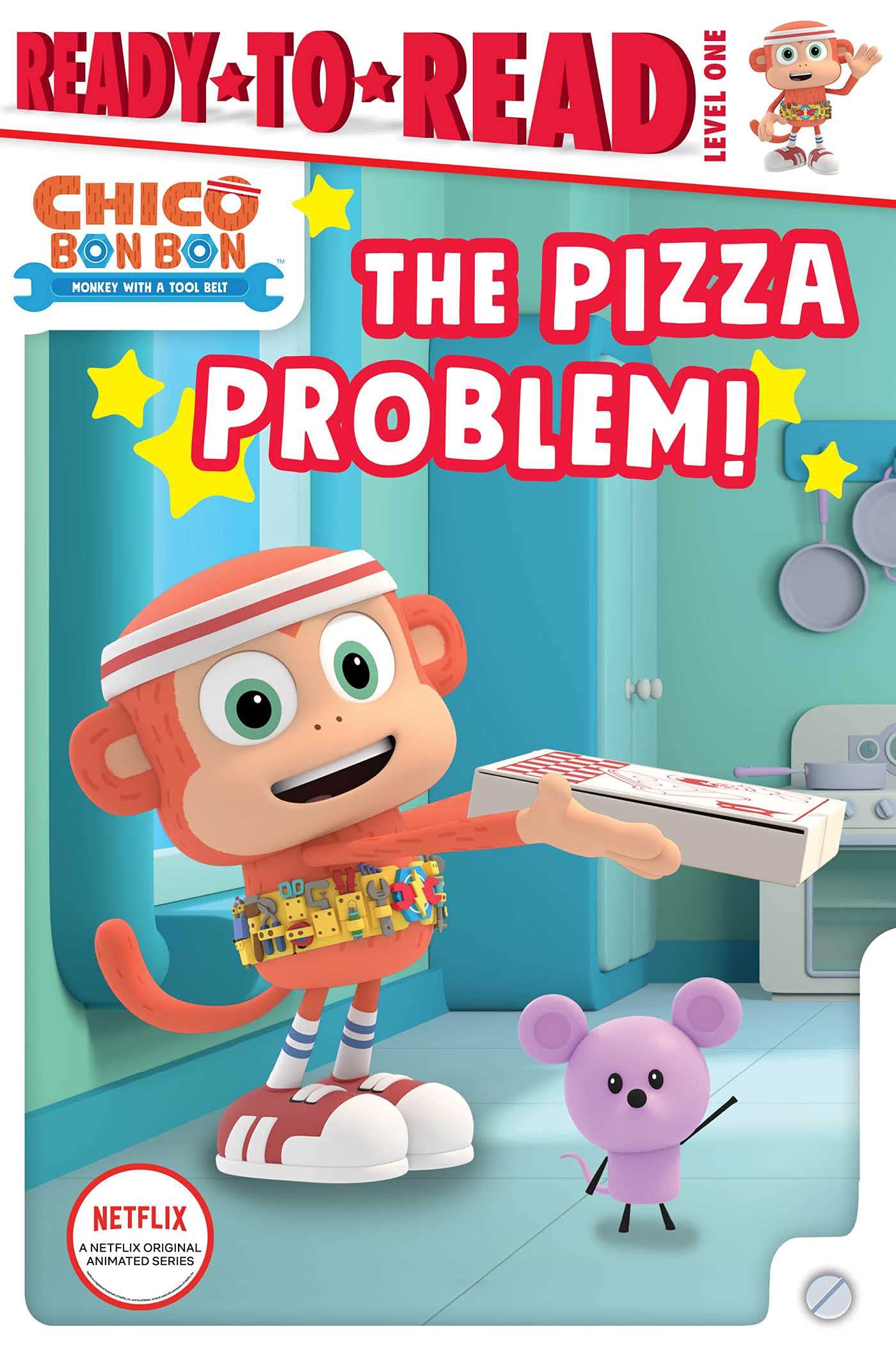 The Pizza Problem!: Readytoread Level 1 (Chico Bon Bon: Monkey With A Tool Belt),Used