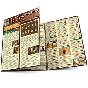 Beer  Craft & Culture: Quickstudy Laminated Reference Guide to Brewing, Ingredients, Styles & More,Used
