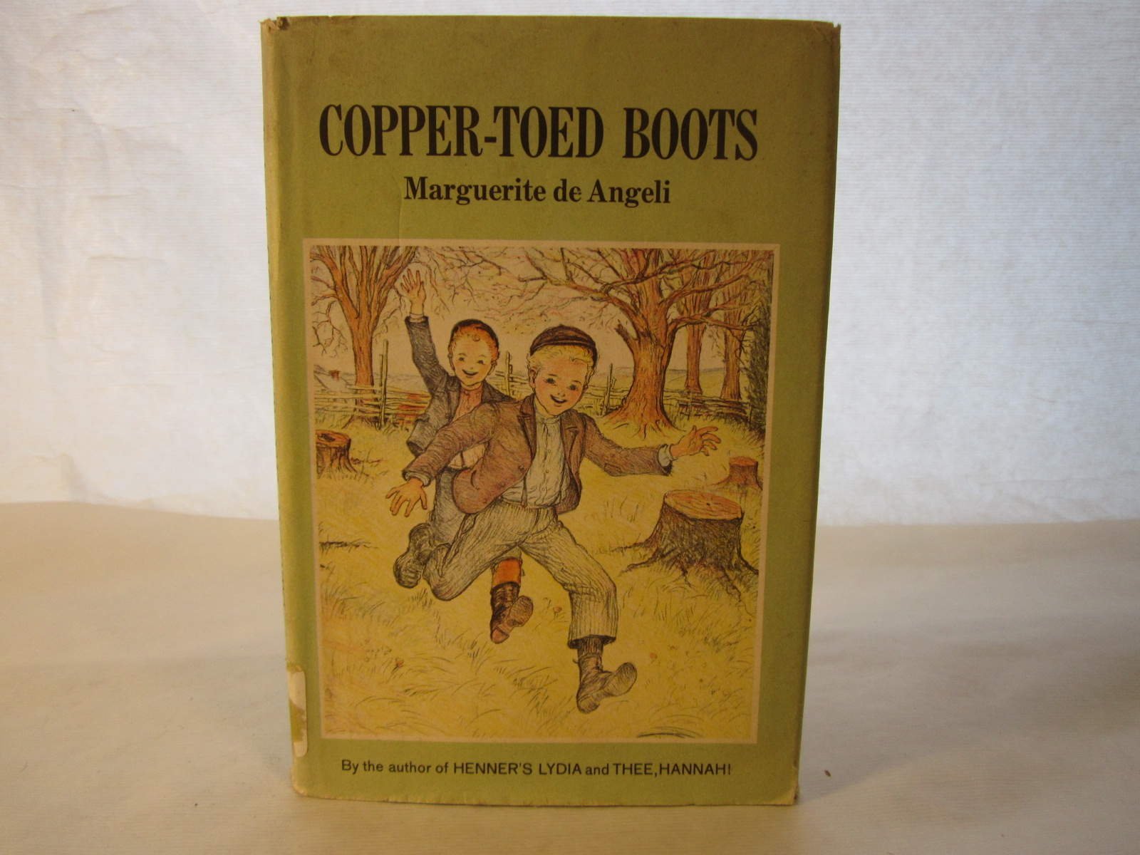 CopperToed Boots (Dust Jacket Only  No Book),Used