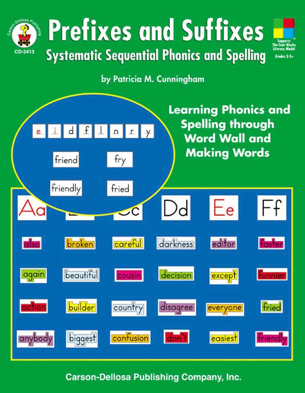 Prefixes and Suffixes, Grades 3  8,Used