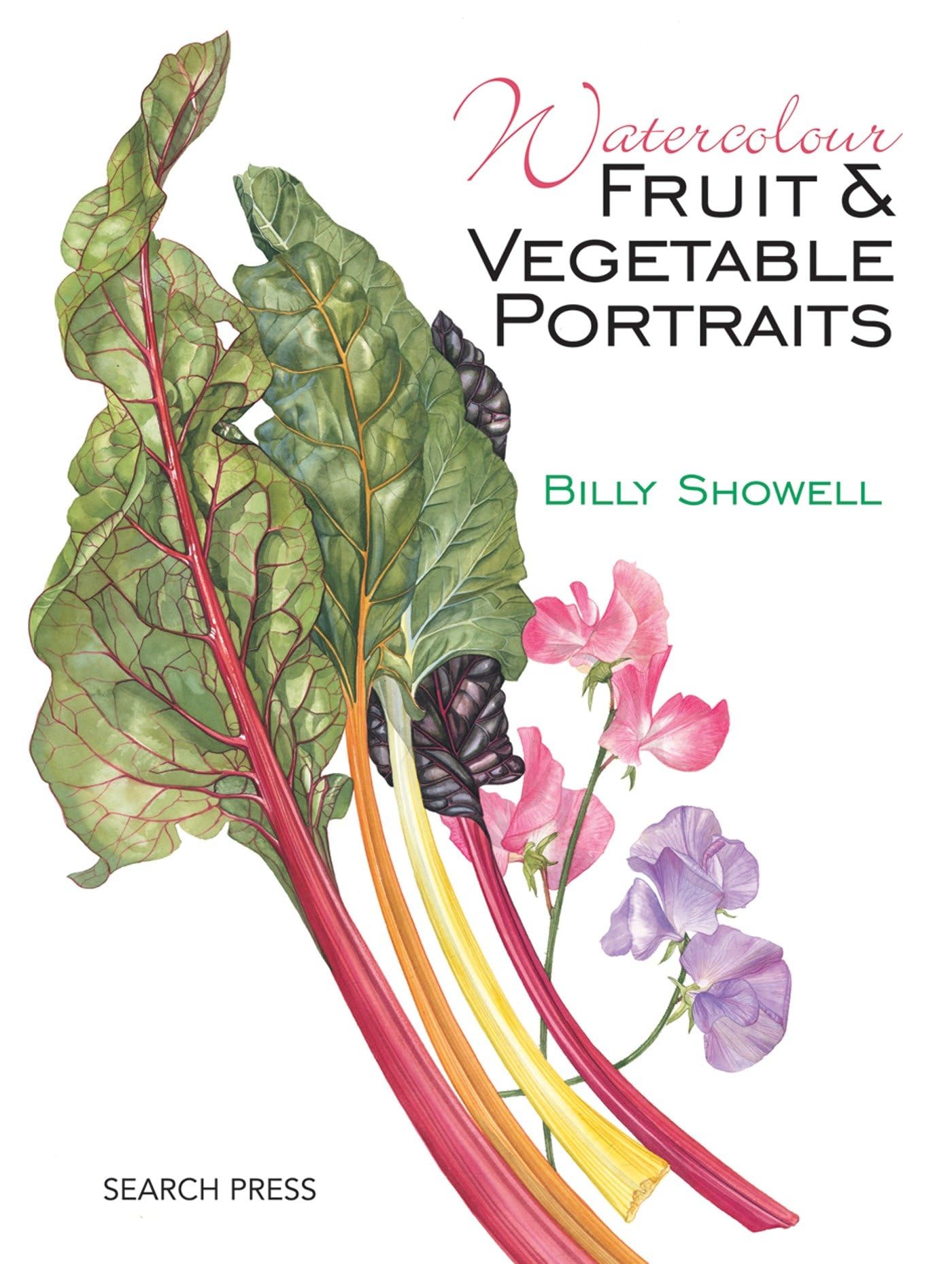 Watercolour Fruit & Vegetable Portraits,Used