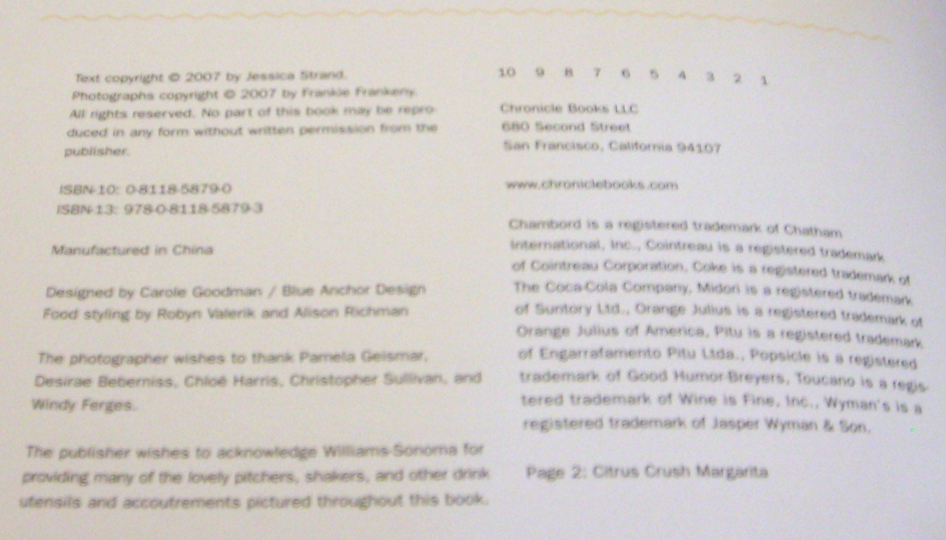 Margaritas, Mojitos & More,Used