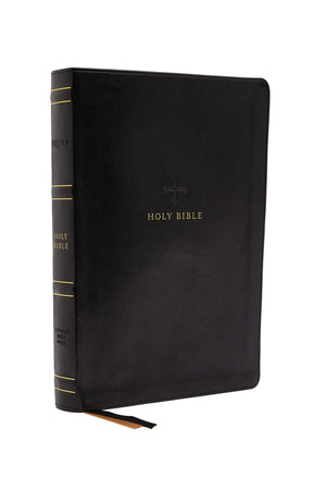 Nrsv Large Print Standard Catholic Bible, Black Leathersoft (Comfort Print, Holy Bible, Complete Catholic Bible, Nrsv Ce): Holy