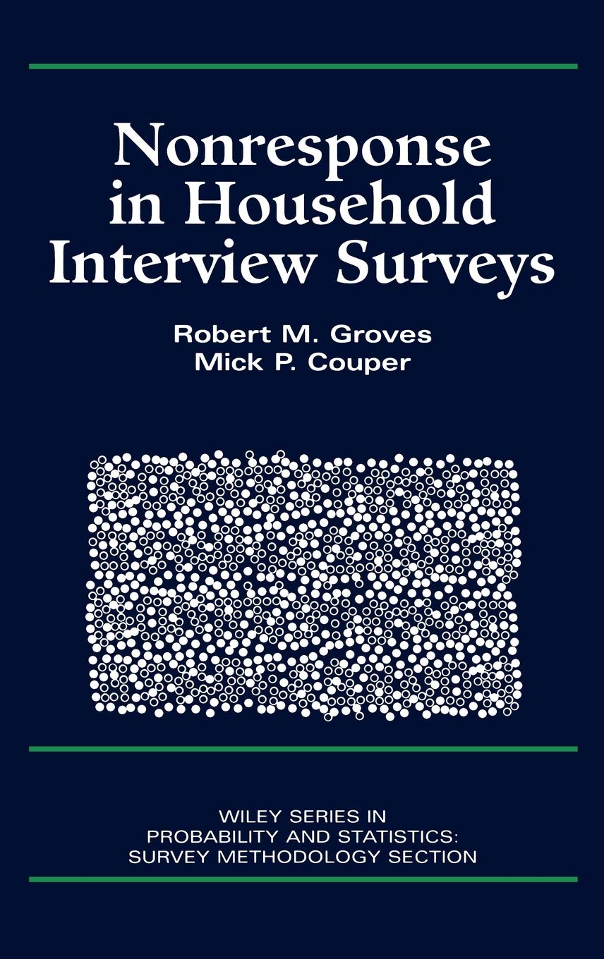 Nonresponse in Household Interview Surveys,Used