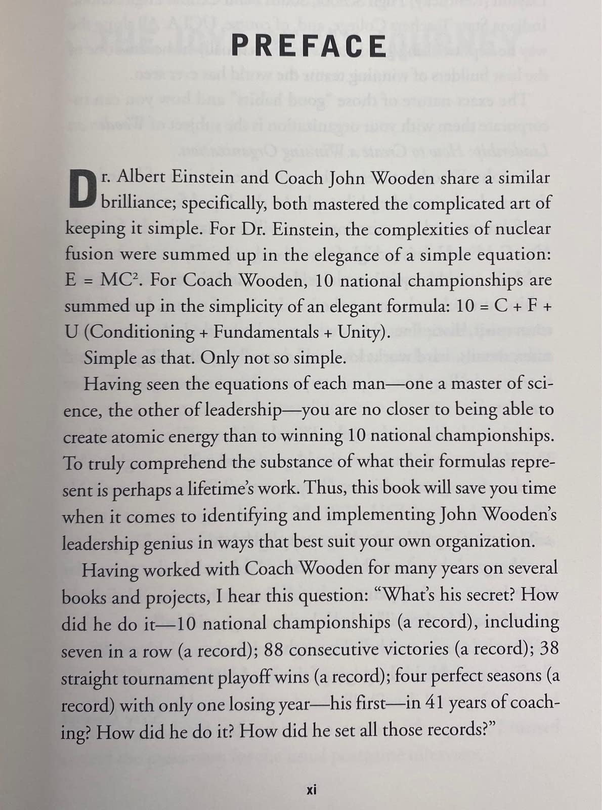 Wooden on Leadership: How to Create a Winning Organization,Used