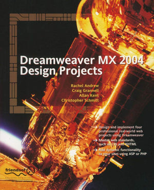 Dreamweaver MX 2004 Design Projects,Used