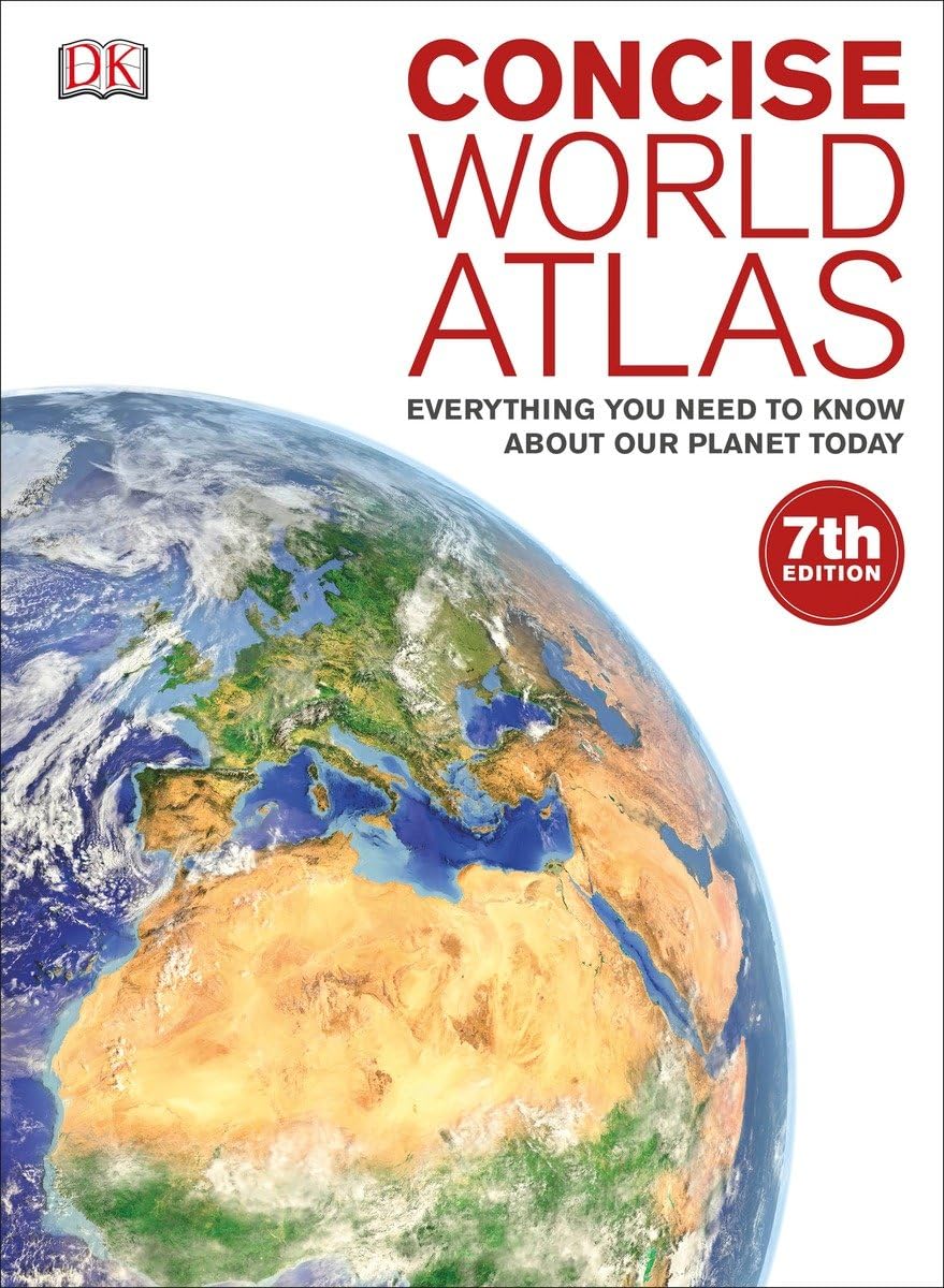 Concise World Atlas: Everything You Need to Know About Our Planet Today,Used