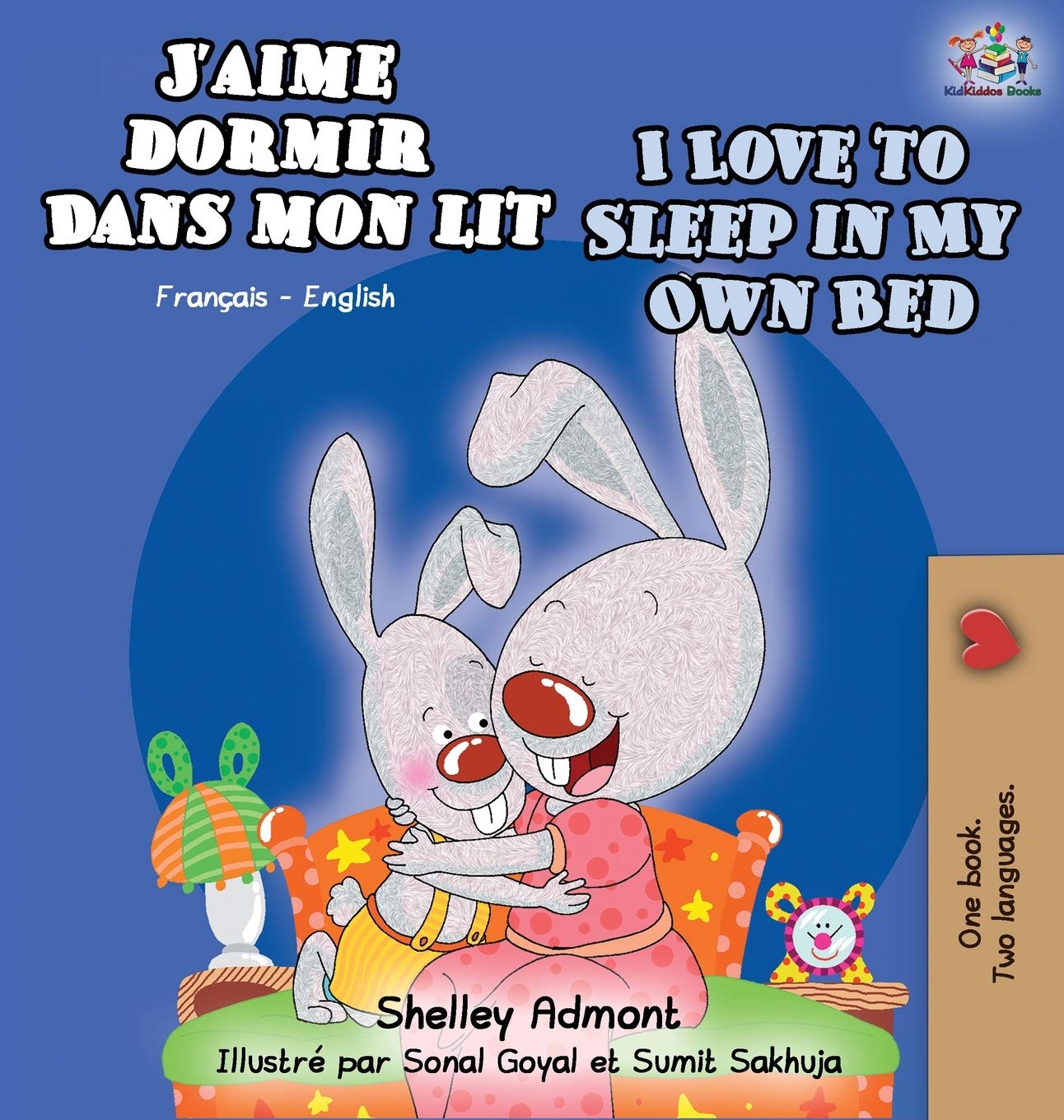 J'aime dormir dans mon lit I Love to Sleep in My Own Bed: French English Bilingual Book (French English Bilingual Collection) (F,Used