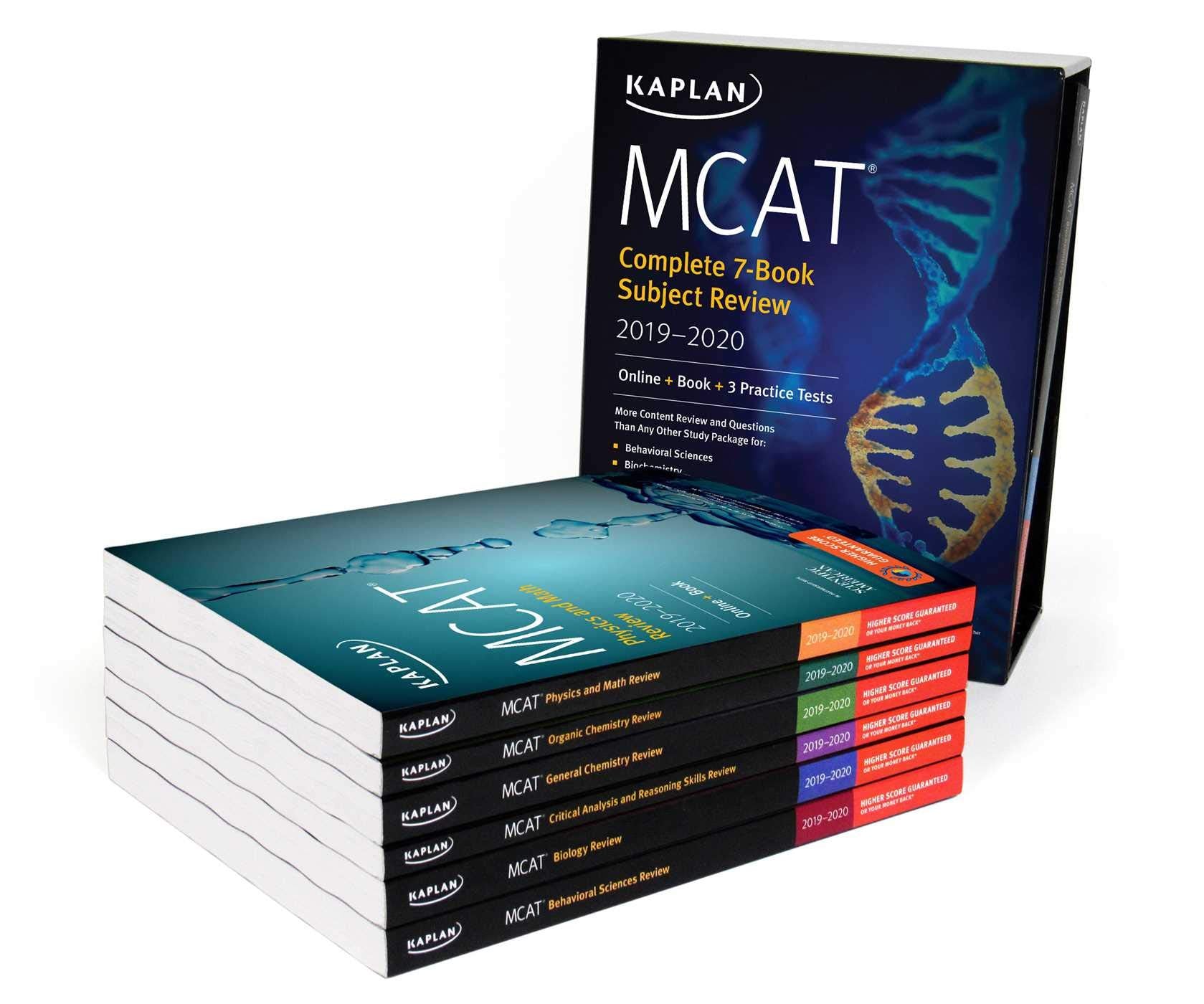 Mcat Complete 7Book Subject Review 20192020: Online + Book + 3 Practice Tests (Kaplan Test Prep)