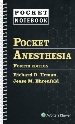 LWW  Pocket Anesthesia (Pocket Notebook)
