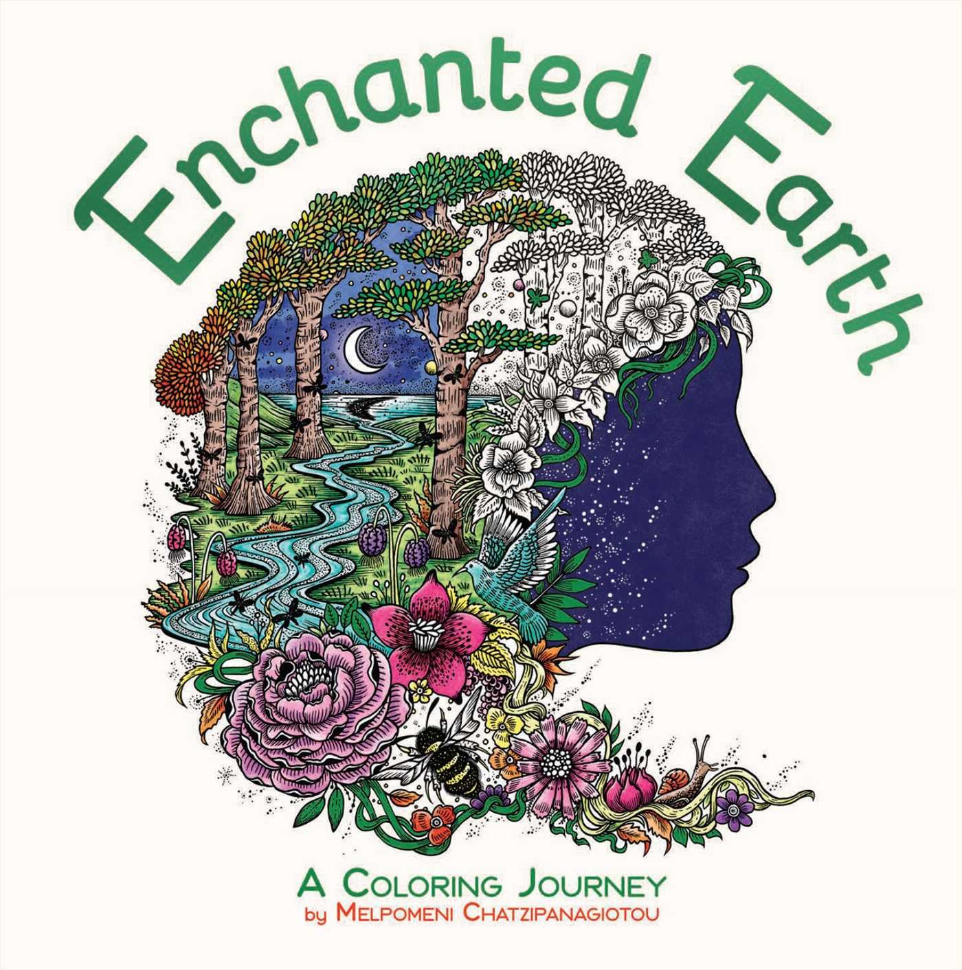 Enchanted Earth Coloring: A Coloring Journey (Melpomeni Coloring Collection),Used