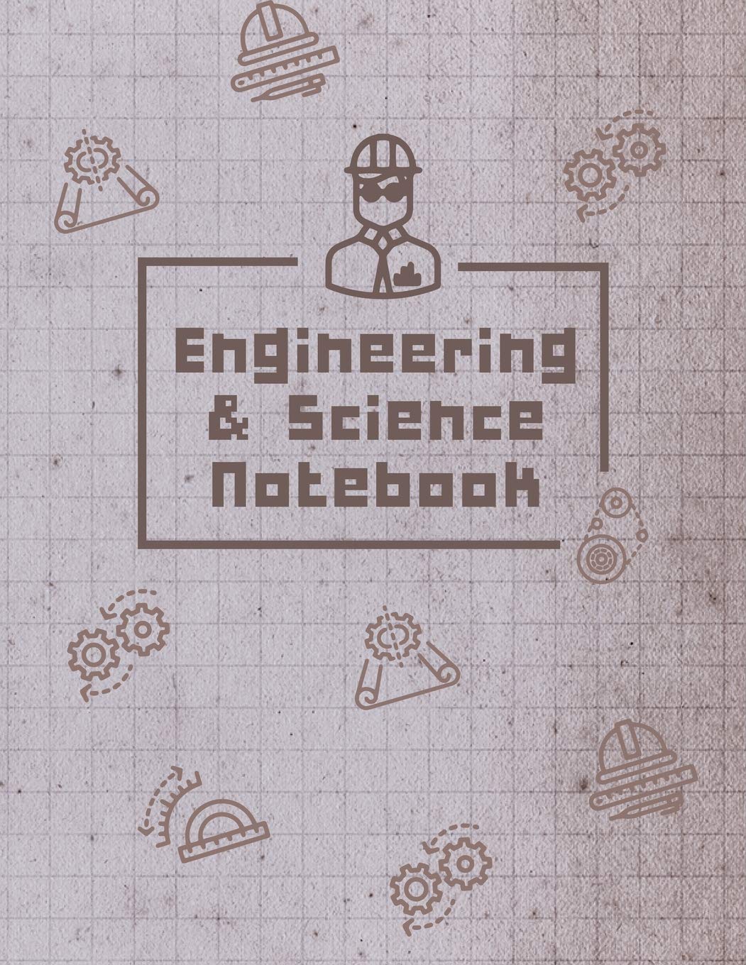 Engineering & Science Notebook: Math & Science Graphing Composition Book, Quad Ruled 5 squares per inch Graph Notebook for Stude,Used