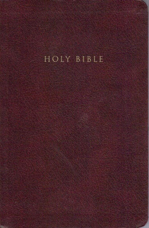 NIV Reference Bible, Personal Size (Burgundy LeatherLook)