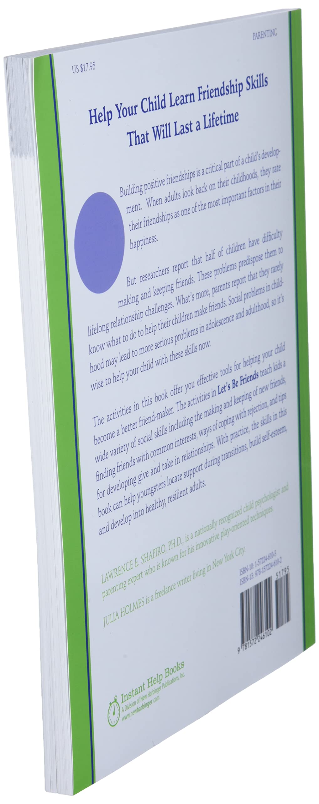 Let's Be Friends: A Workbook to Help Kids Learn Social Skills and Make Great Friends,New