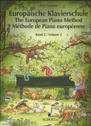 The European Piano Method  Volume 2: Book/CD,Used