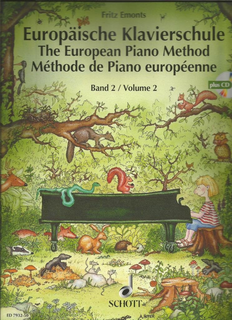The European Piano Method  Volume 2: Book/CD,Used